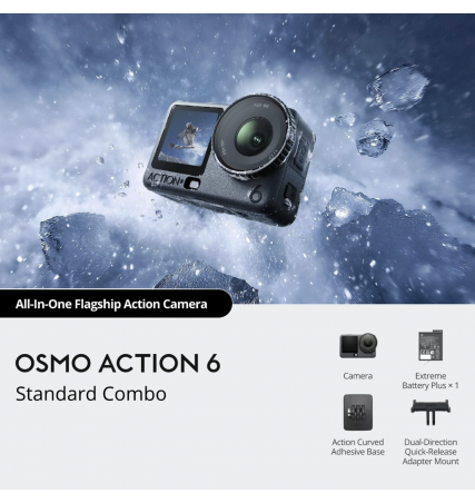 DJI Osmo Action 6 Adventure Combo